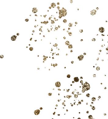 Gold Glitter Abstract Splatter